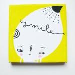 Smile Mini Acrylic Painting On Canvas - Nursery..