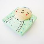 Granma Caterina - Hand Painted Wooden Magnet
